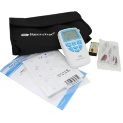 NEUROSTIMULATEUR ÉLECTRIQUE NEUROTRAC 2 VOIES TENS NEUROTRAC - appareil complet