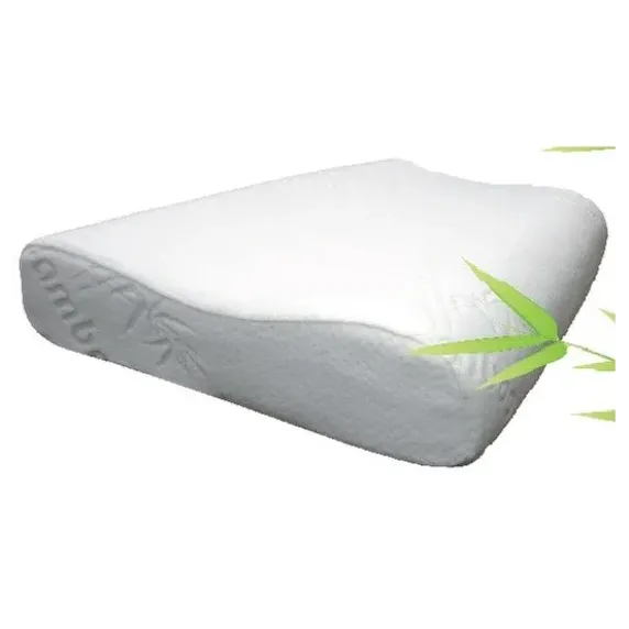 OREILLER CERVICAL VISCOVÉGÉTAL MÉMOIRE DE FORME 47X30 CM - avec taie