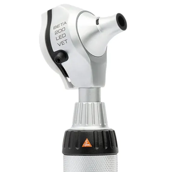OTOSCOPE BETA 200 LED VETERINAIRE F.O. POIGNEE RECHARGEABLE HEINE - kit complet