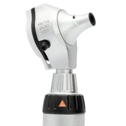 OTOSCOPE BETA 200 VETERINAIRE F.O. POIGNEE A PILES 2,5 V HEINE - kit complet