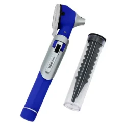 OTOSCOPE FO LED COLOR FIBRE OPTIQUE MEDICLINIC - bleu