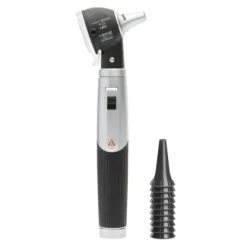 OTOSCOPE HEINE MINI 3000 FO LED FIBRE OPTIQUE HEINE - avec spéculums et trousse en option