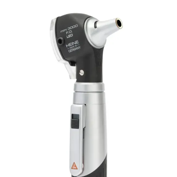OTOSCOPE HEINE MINI 3000 FO LED FIBRE OPTIQUE HEINE - avec spéculums et trousse en option