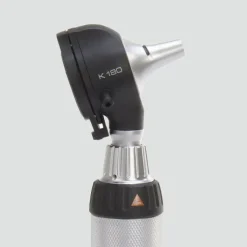 OTOSCOPE K180 LED FIBRE OPTIQUE POIGNÉE À PILES HEINE - set complet