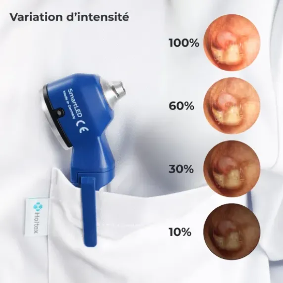 OTOSCOPE LED SMARTLED ÉCLAIRAGE 10000 LUX SPENGLER - édition x luxamed