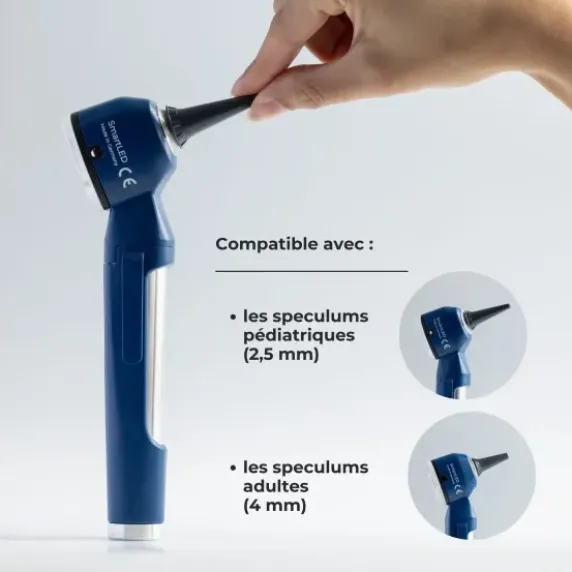 OTOSCOPE LED SMARTLED ÉCLAIRAGE 10000 LUX SPENGLER - édition x luxamed