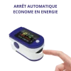 OXYMÈTRE DE POULS OXYBLUE MESURE SPO₂ ET FRÉQUENCE CARDIAQUE MEDICLINIC - bleu
