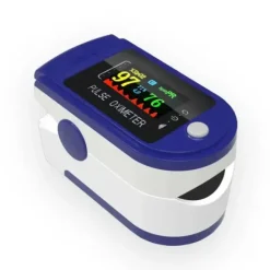OXYMÈTRE DE POULS OXYBLUE MESURE SPO₂ ET FRÉQUENCE CARDIAQUE MEDICLINIC - bleu