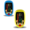 OXYMÈTRE DE POULS PÉDIATRIQUE PULSEKIDS RECHARGEABLE OLED MEDICLINIC - bleu