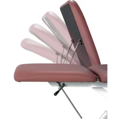 PACK DIVAN ÉLECTRIQUE LIFTBACK TROU VISAGE MEDICLINIC - marron chocolat avec tabouret offert