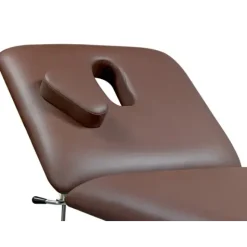 PACK DIVAN ÉLECTRIQUE LIFTBACK TROU VISAGE MEDICLINIC - marron chocolat avec tabouret offert