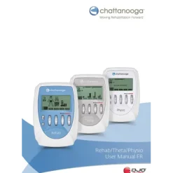 PACK ELECTROSTIMULATEUR COMPEX PRO PHYSIO 4 CANAUX CHATTANOOGA - 20 électrodes offertes