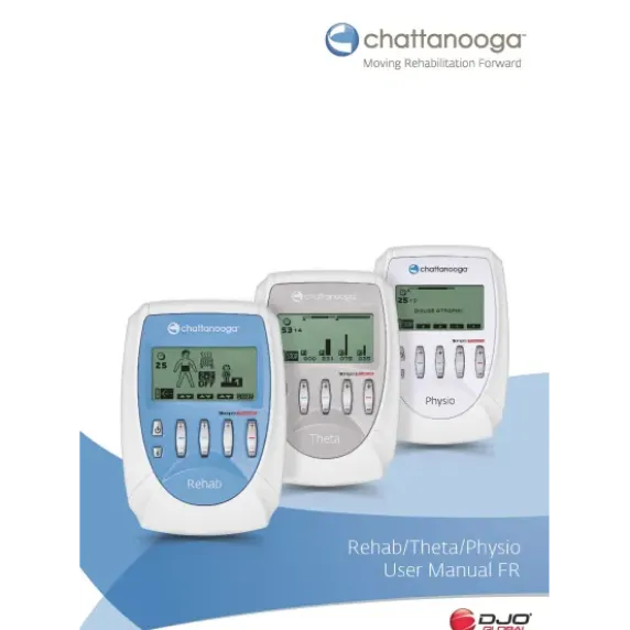 PACK ELECTROSTIMULATEUR COMPEX PRO PHYSIO 4 CANAUX CHATTANOOGA - 20 électrodes offertes