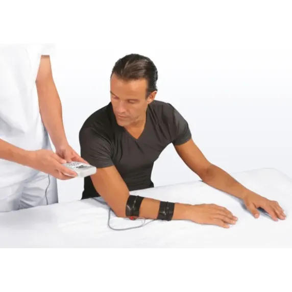 PACK ELECTROSTIMULATEUR COMPEX PRO PHYSIO 4 CANAUX CHATTANOOGA - 20 électrodes offertes