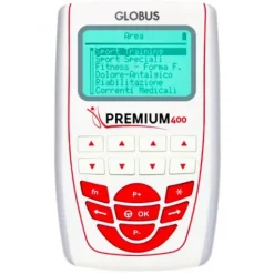 PACK ELECTROSTIMULATEUR PREMIUM 400 4 CANAUX GLOBUS - 20 électrodes offertes