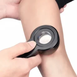 PACK LAMPE DE WOOD + DERMATOSCOPE DERMA MED30 NOIR - pack complet