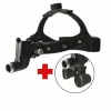PACK LAMPE FRONTALE KS-W01 LED + LUNETTE BINOCULAIRE MEDICLINIC - pack