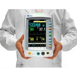 PACK MONITEUR PATIENT MED 900 IMPRIMANTE INTÉGRÉE LEPU MEDICAL + CHARIOT ROULANT - 5 paramètres