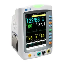 PACK MONITEUR PATIENT MED 900 IMPRIMANTE INTÉGRÉE LEPU MEDICAL + CHARIOT ROULANT - 5 paramètres