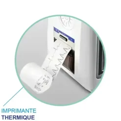 PACK MONITEUR PATIENT MED 900 IMPRIMANTE INTÉGRÉE LEPU MEDICAL + CHARIOT ROULANT - 5 paramètres