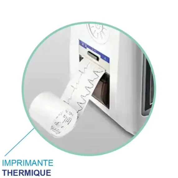 PACK MONITEUR PATIENT MED 900 IMPRIMANTE INTÉGRÉE LEPU MEDICAL + CHARIOT ROULANT - 5 paramètres