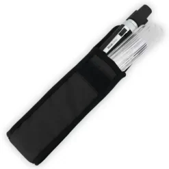 PACK OTOSCOPE FO + LAMPE PORTE ABAISSE LANGUE COLOR LED NOIR MEDICLINIC - noir