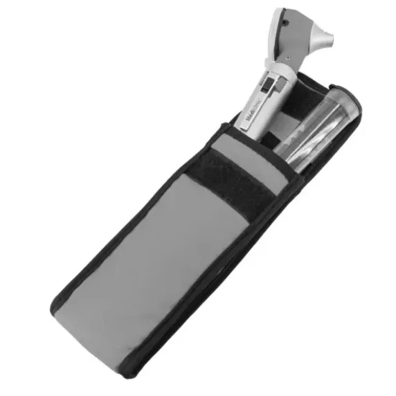 PACK OTOSCOPE FO + LAMPE PORTE ABAISSE LANGUE COLOR LED MEDICLINIC - gris