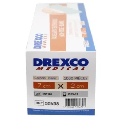 PANSEMENT NON-TISSÉ MEDICLINIC SOFT BLANC MICRO-PERFORÉ MEDICLINIC - boîte de 1000