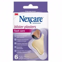 PANSEMENTS POUR AMPOULES NEXCARE ASSORTIMENT ÉTANCHES 3M - boîte de 6