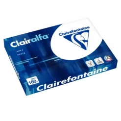 PAPIER BLANC 160 G SURFACE LISSE CLAIREFONTAINE - ramette de 250 feuilles