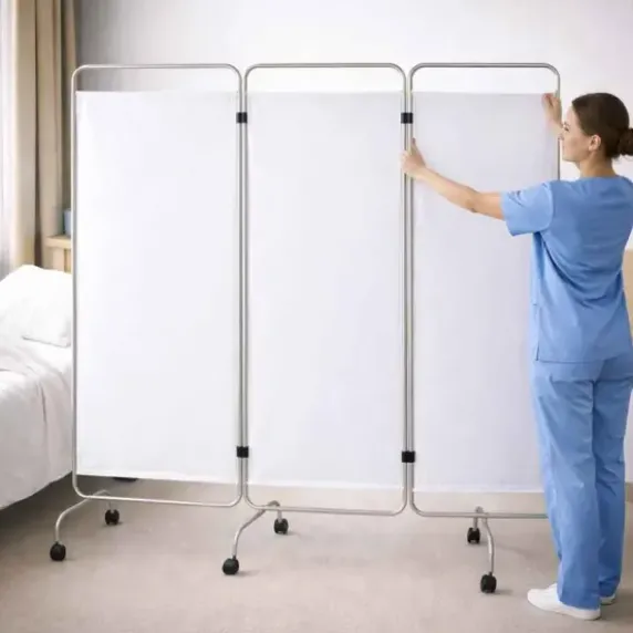 PARAVENT 3 PANNEAUX MEDICLINIC CONFIDENTIALITÉ MOBILE MEDICLINIC - 3 panneaux