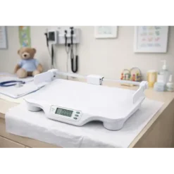 PESE-BEBE ELECTRONIQUE DUO TOISE INTEGREE MEDICLINIC - avec toise