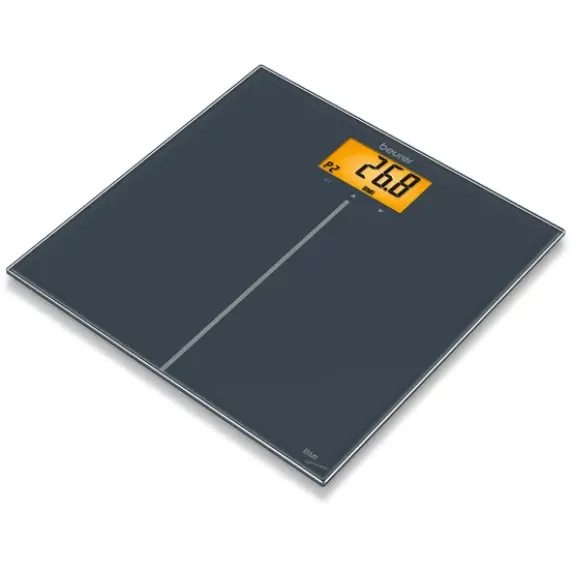 PESE PERSONNE GS280 BMI GENIUS ECRAN COULEUR BEURER - verre 30 x 30 cm