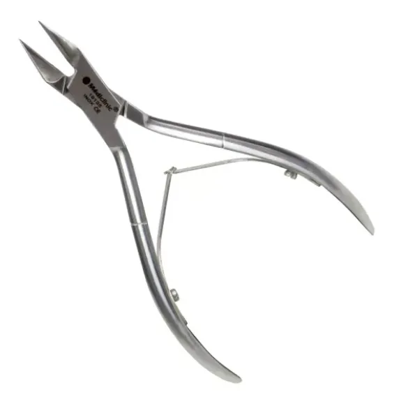 PINCE A ONGLE INCARNE MORS PLAT INOX MEDICLINIC - 14 cm