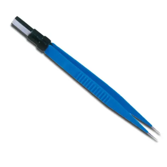 PINCE BIPOLAIRE DROITE DIATERMO POINTE 0,5 MM ISOLÉE - longueur 15 cm