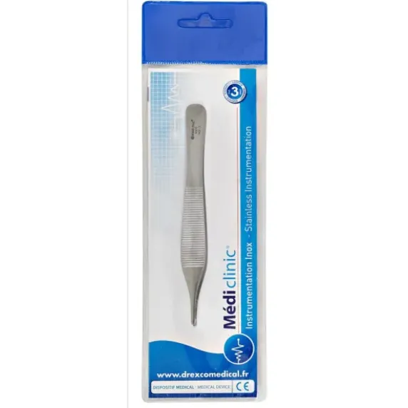 PINCE DE ADSON SANS GRIFFES 12 CM