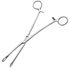 PINCE DE FOERSTER DROITE STRIÉE INOX - 24 cm