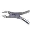 PINCE À ONGLE INOX COUPE CONCAVE MORS OBLIQUE - 14 cm