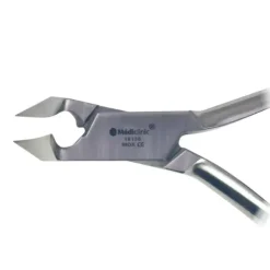 PINCE À ONGLE INOX COUPE CONCAVE MORS OBLIQUE - 14 cm
