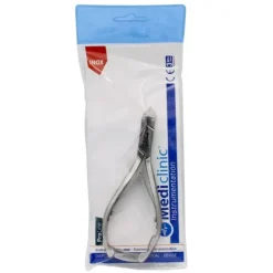 PINCE À ONGLE INOX COUPE CONCAVE MORS OBLIQUE - 14 cm