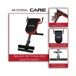 PLANCHE DORSALE AB DORSAL PLIABLE CARE - appareil unitaire