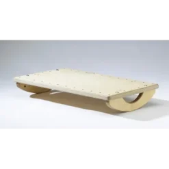 PLATEAU BASCULE BOIS RÉÉDUCATION ÉQUILIBRE - 60 x 35 cm