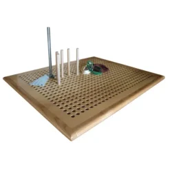 PLATEAU CANADIEN BOIS AVEC ACCESSOIRES RÉÉDUCATION MAIN - plateau complet