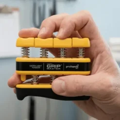 POIGNÉE DE FORCE GRIPMASTER ERGONOMIQUE RÉÉDUCATION MAIN - plusieurs résistances