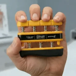 POIGNÉE DE FORCE GRIPMASTER ERGONOMIQUE RÉÉDUCATION MAIN - plusieurs résistances