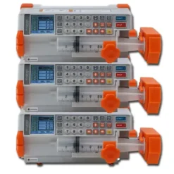 POUSSE SERINGUE ÉLECTRIQUE ÉCRAN LCD ET ALARMES GIMA