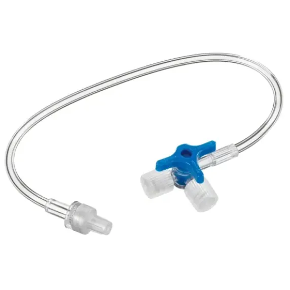 PROLONGATEUR ROBINET 3 VOIES HAUTE PRESSION B. BRAUN - boîte de 100
