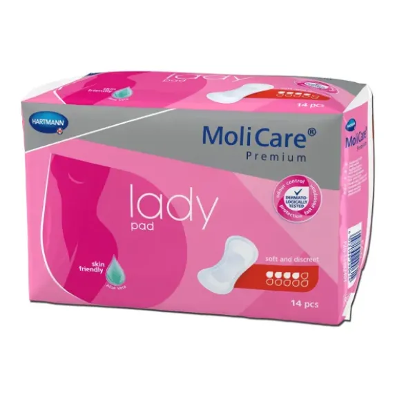 PROTECTION LADY PAD 4 GOUTTES MOLICARE PREMIUM HARTMANN - usage unique