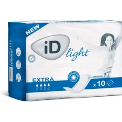 PROTÈGES SLIPS ID LIGHT EXTRA MINI DISCRETS ID - sachet de 10