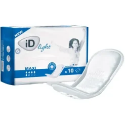 PROTÈGES SLIPS ID LIGHT EXTRA MINI DISCRETS ID - sachet de 10